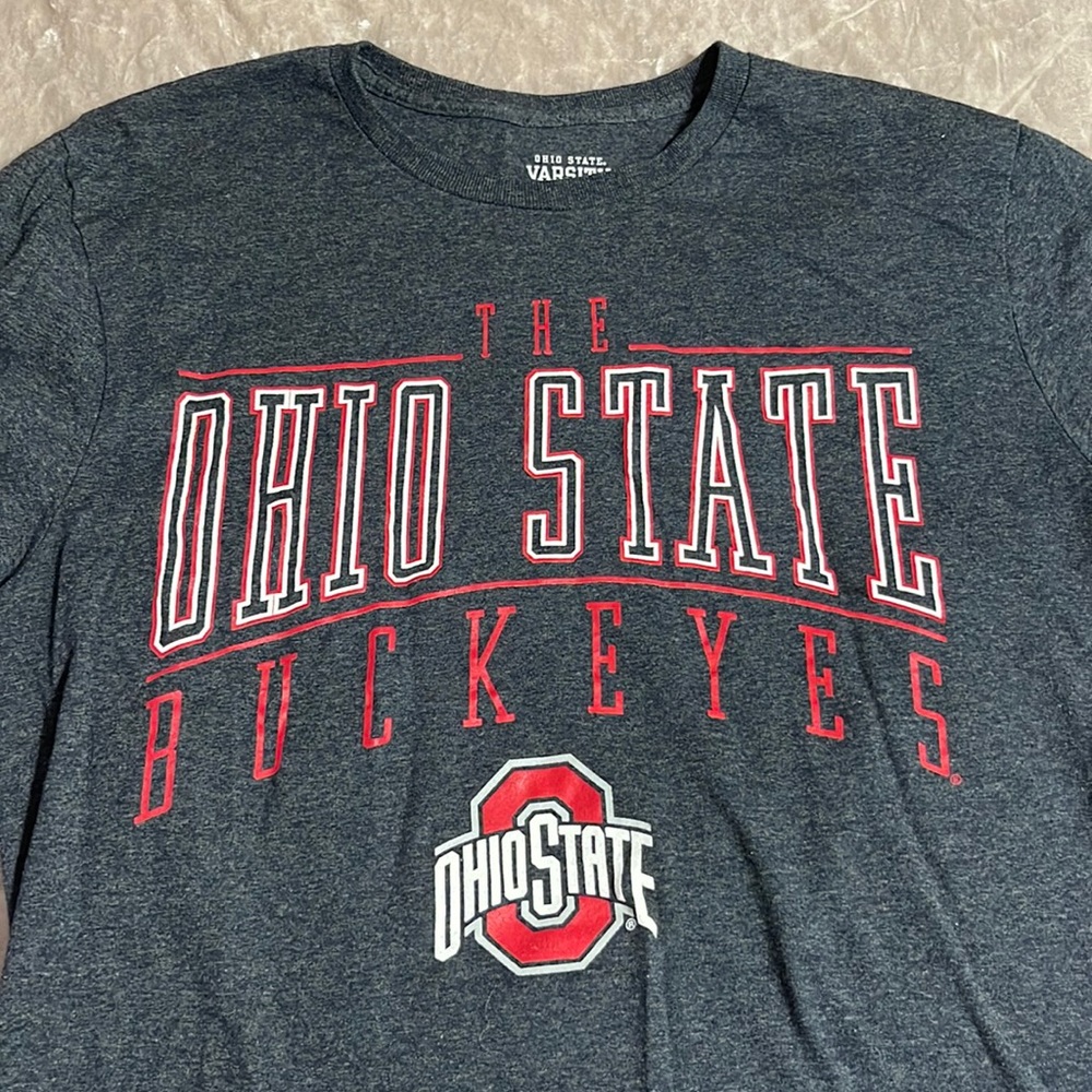 ohio state gray tshirt size medium